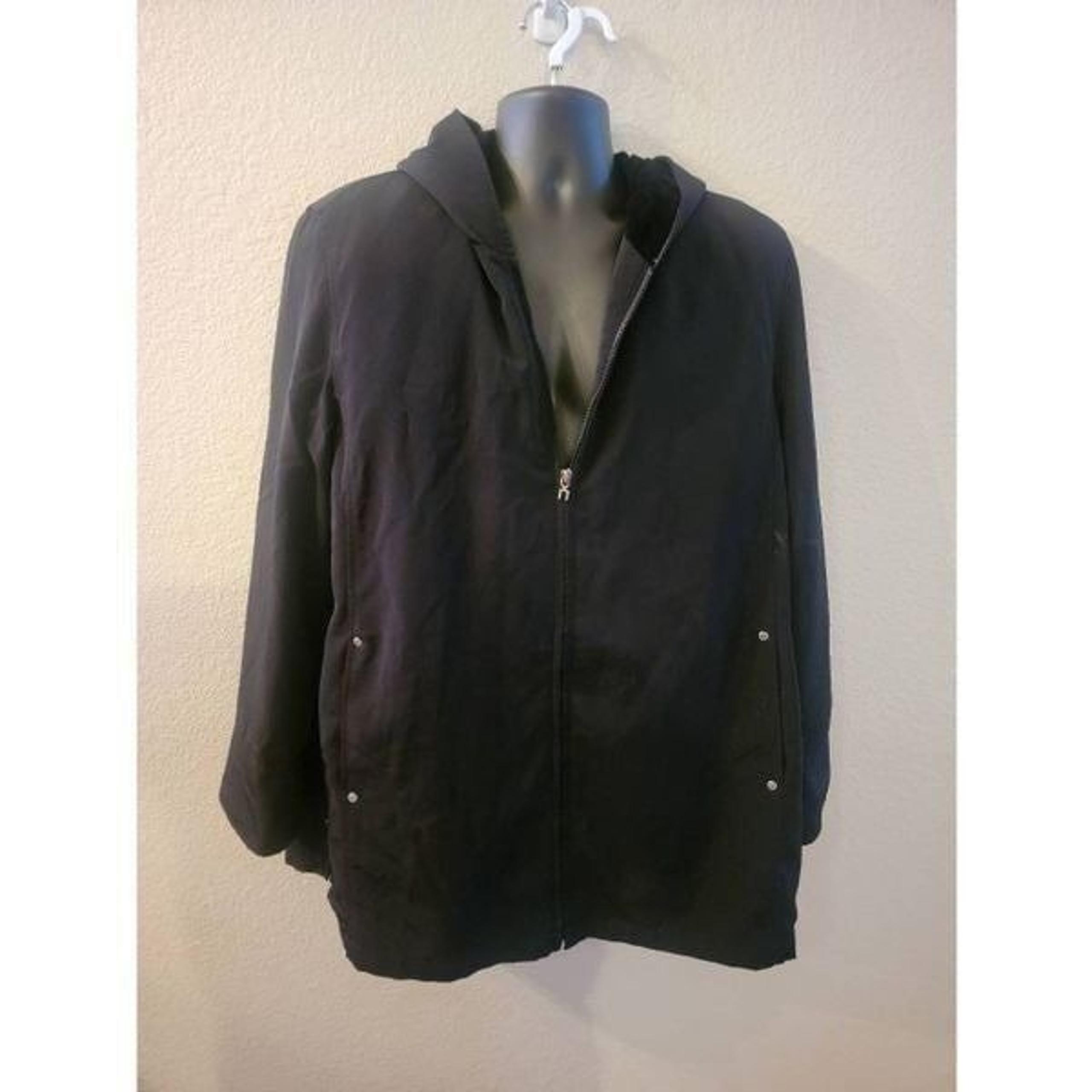 Fleet street hooded jacket size large