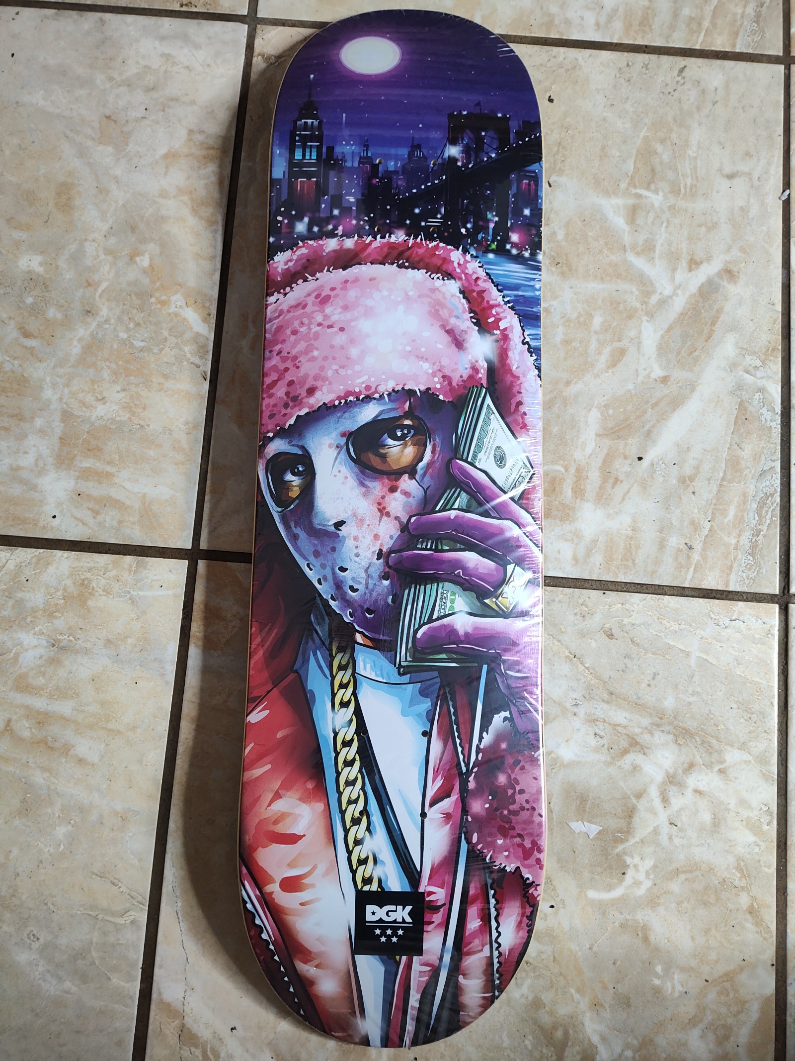 DGK Bricks 8.25 skateboard deck