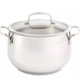 Belgique 6 qt covered multipurpose pot copper bottom