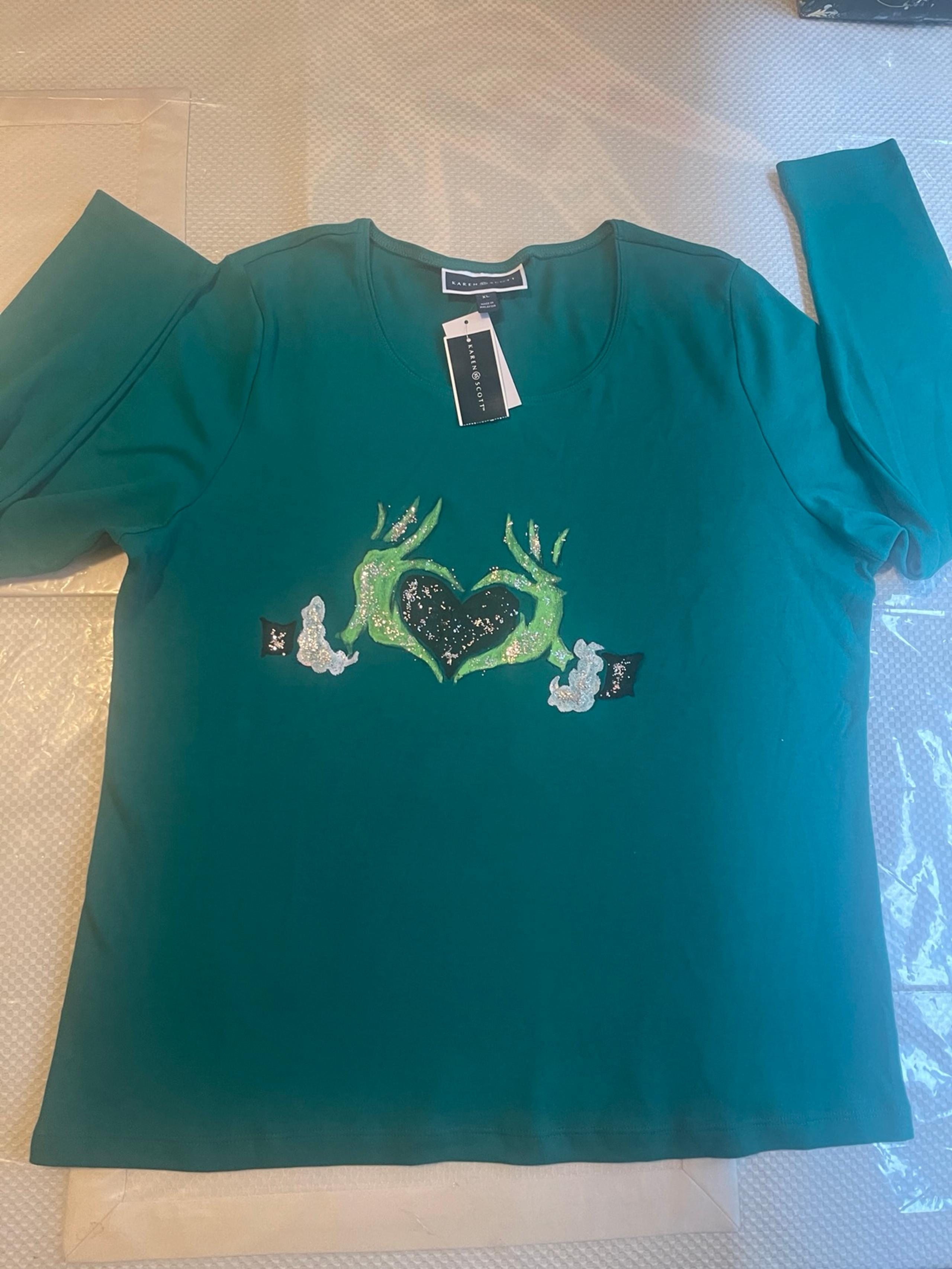 Karen Scott grinch shirt