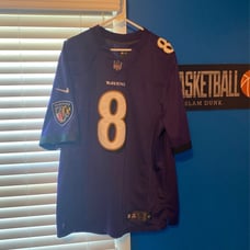 lamar jackson Stitched xl men