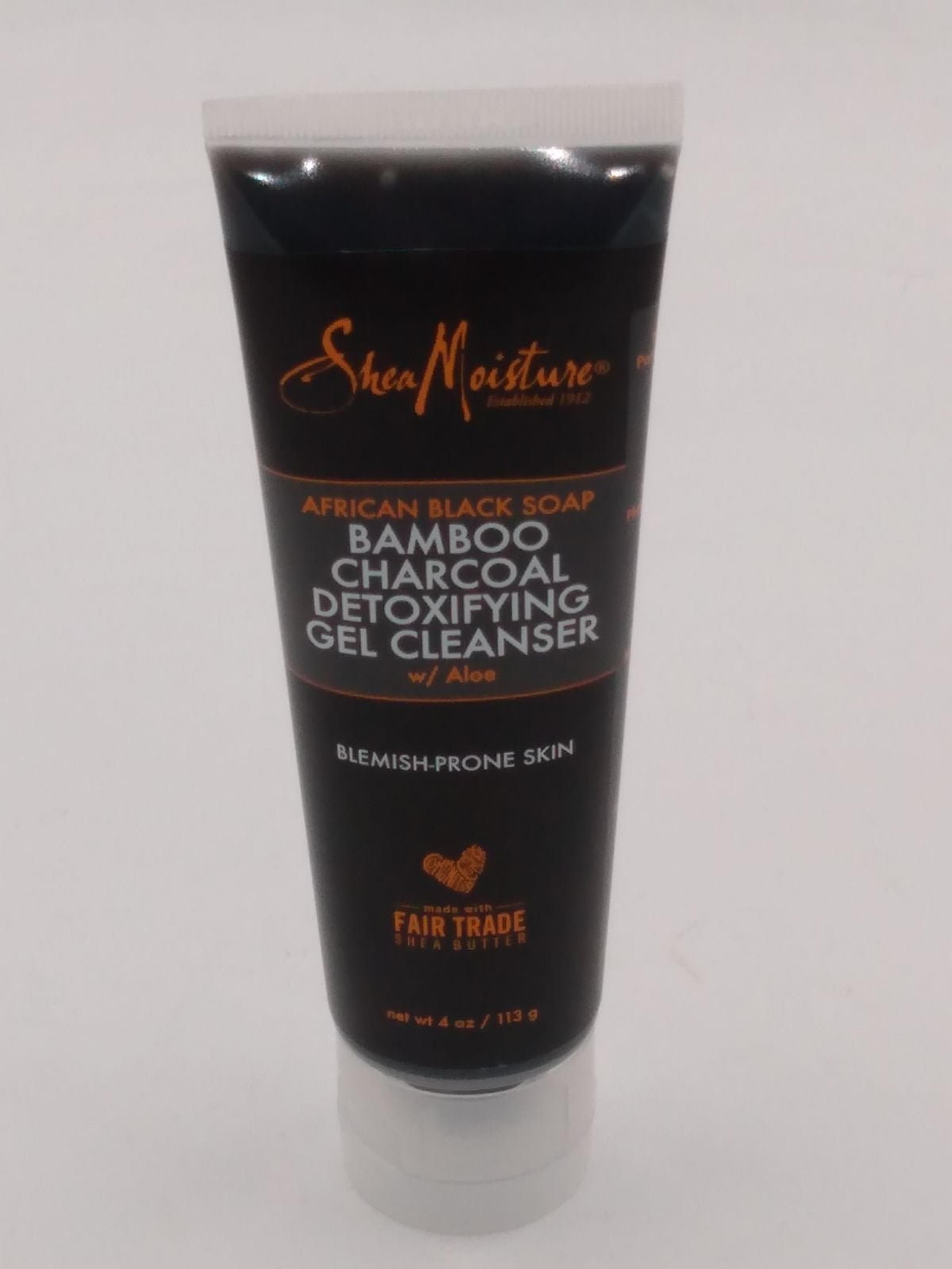 African Black Soap bamboo charcoal detox