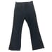 Frame Jetset Crop Mini Boot Sheen Noir Black Stretch High Rise Bootcut 2 (30-34)