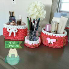Set of 3 Handmade Baskets for multi use!