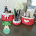 Set of 3 Handmade Baskets for multi use!