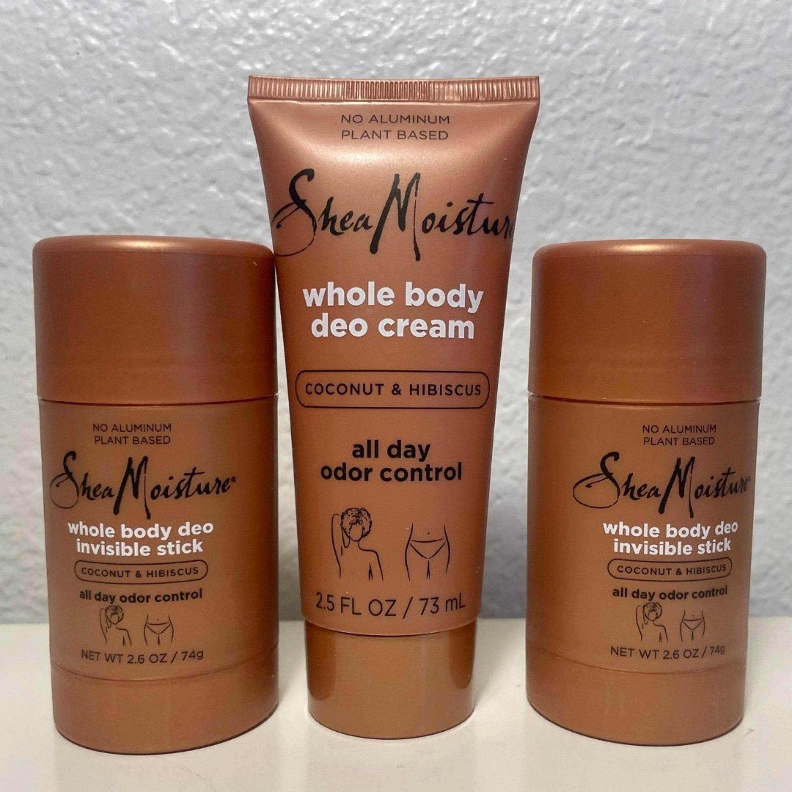 Set of 3 Shea Moisture Whole Body Deodorants