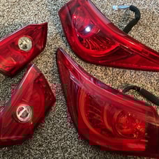 2014-2016 OEM q50 tail lights 4 piece with wire
