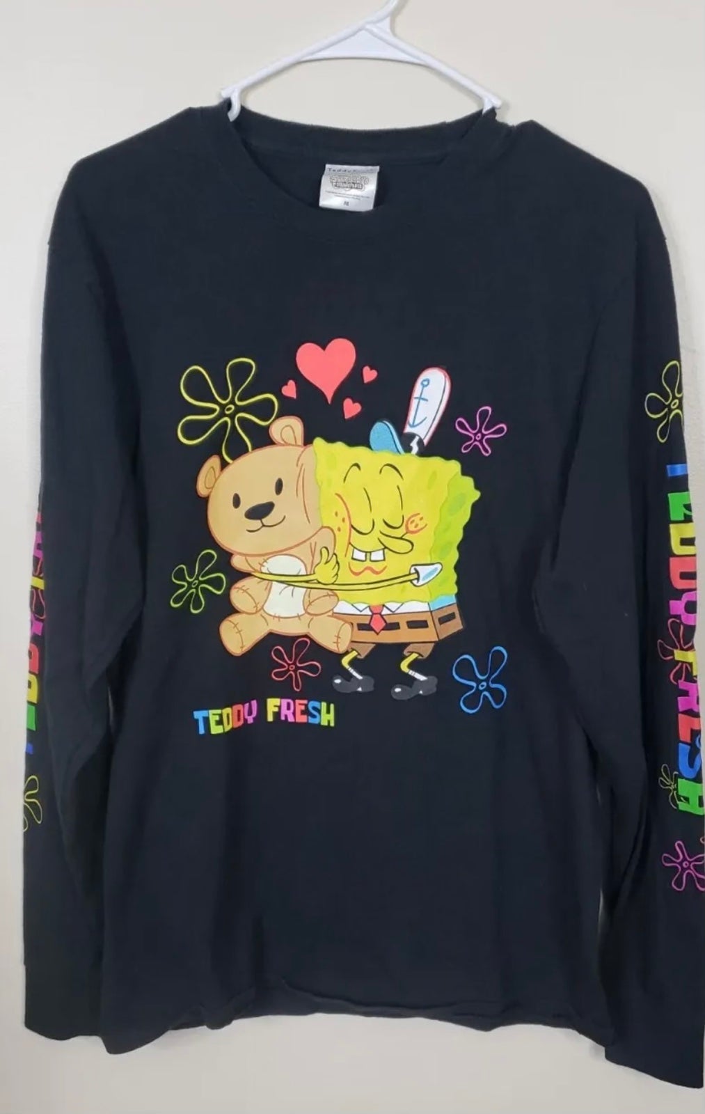 Rare teddy fresh SpongeBob long sleeve shirt