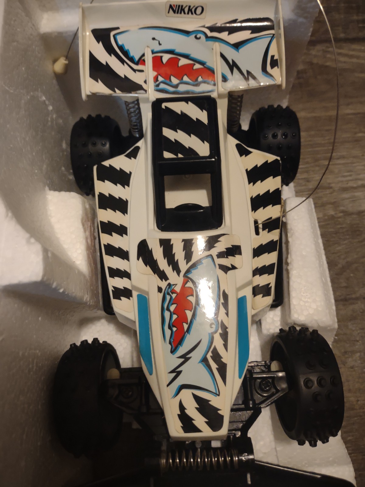 VTG NIKKO great white RC Off Road Racing Car tested