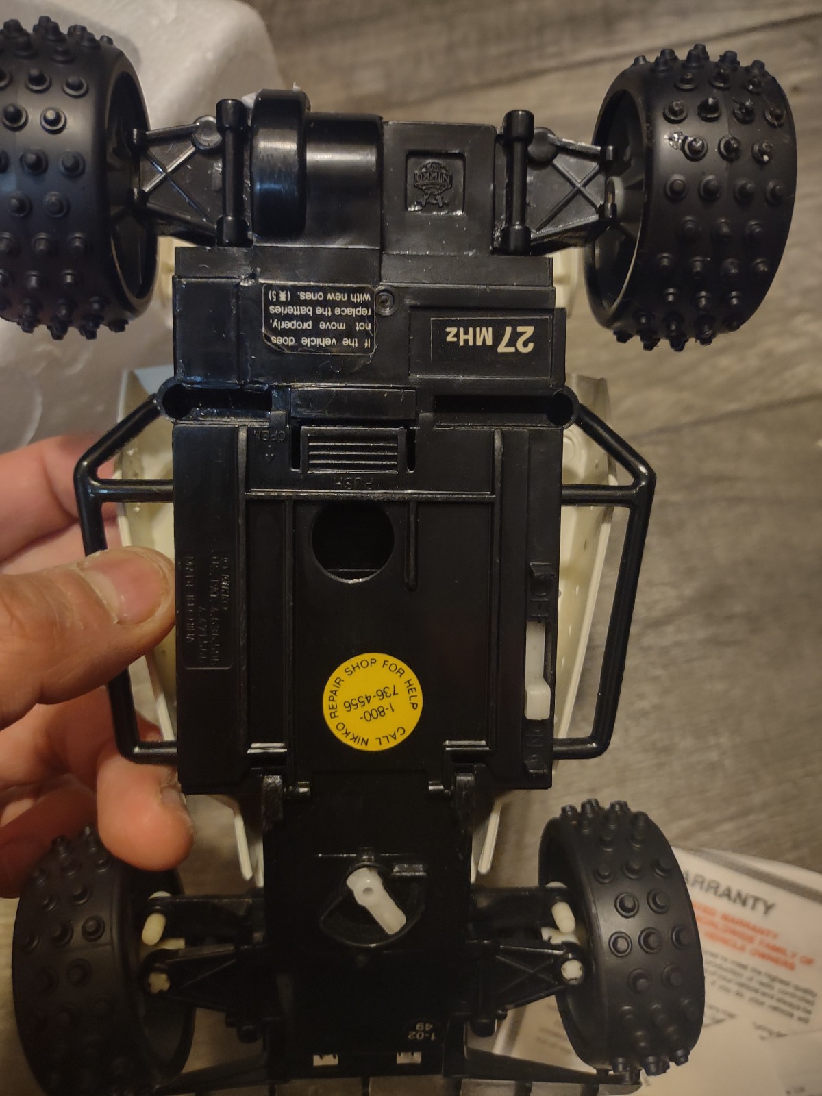 VTG NIKKO great white RC Off Road Racing Car tested