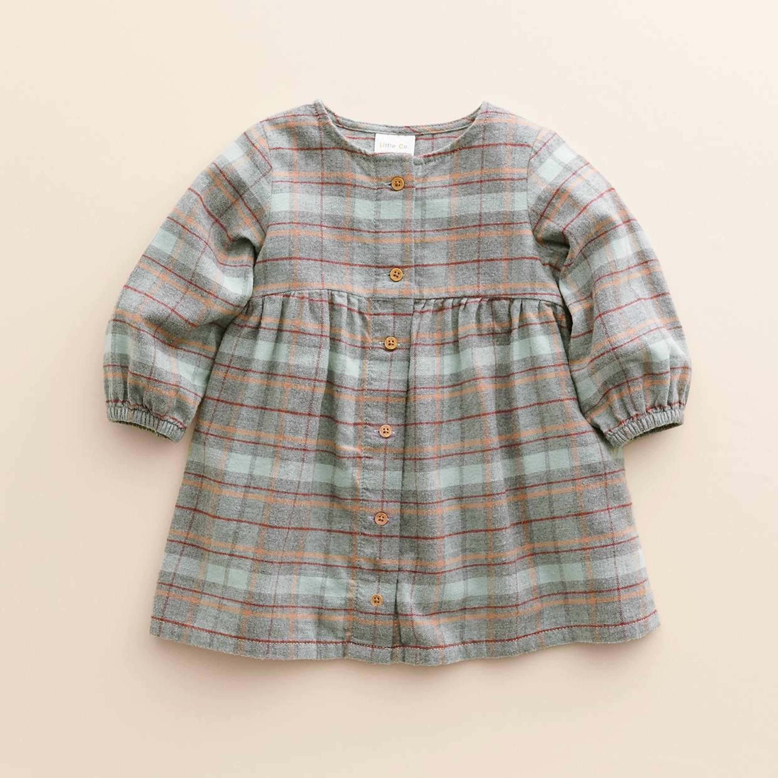Little co by Lauren Conrad grey flannel dress