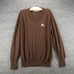 Doral Country Club by Titleist Men's Pullover Sweater Brown Large V-Neck Vintage