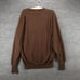 Doral Country Club by Titleist Men's Pullover Sweater Brown Large V-Neck Vintage