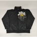 Ecko Unltd Graffiti Track Jacket Mens XL Black Writing All Wrongs All Over Print