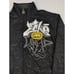 Ecko Unltd Graffiti Track Jacket Mens XL Black Writing All Wrongs All Over Print