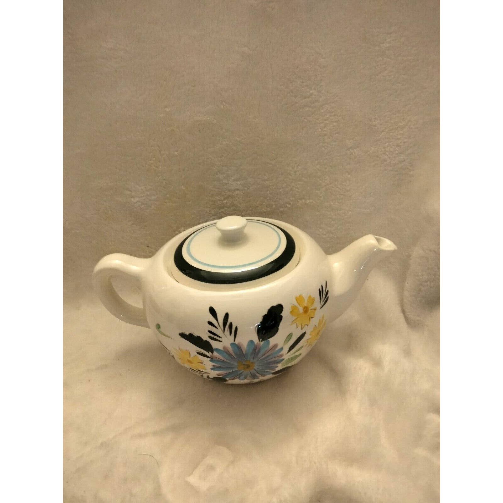 VNT Stangl Hand Painted Teapot Denmark