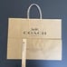 New Pack of 10 Coach Medium 15-3/4 x12 x6 Paper Shopping Gift Bag