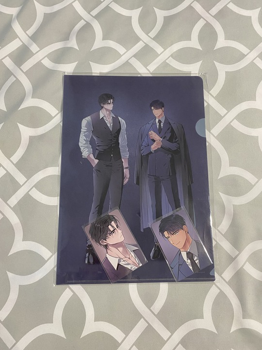 [OFFICIAL] Yaoi BL Manhwa - Dawn of the Dragon Pop Up Store Clear File Set