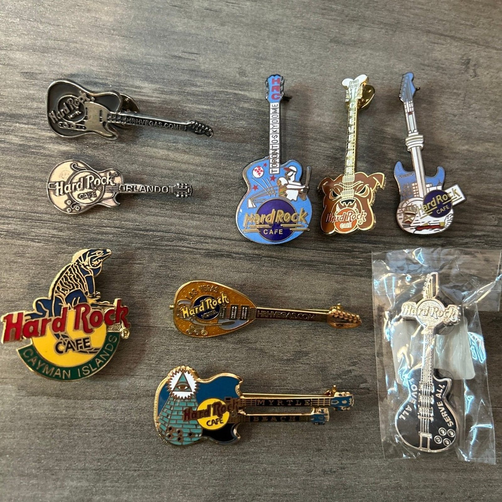 Hard Rock Cafe Metal Collectible Pins | Mercari