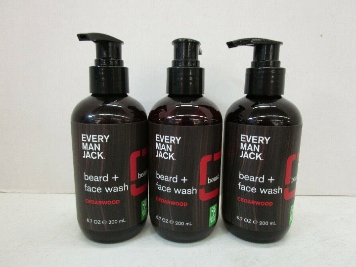 3 EVERY MAN JACK BEARD FACE WASH 6.7oz