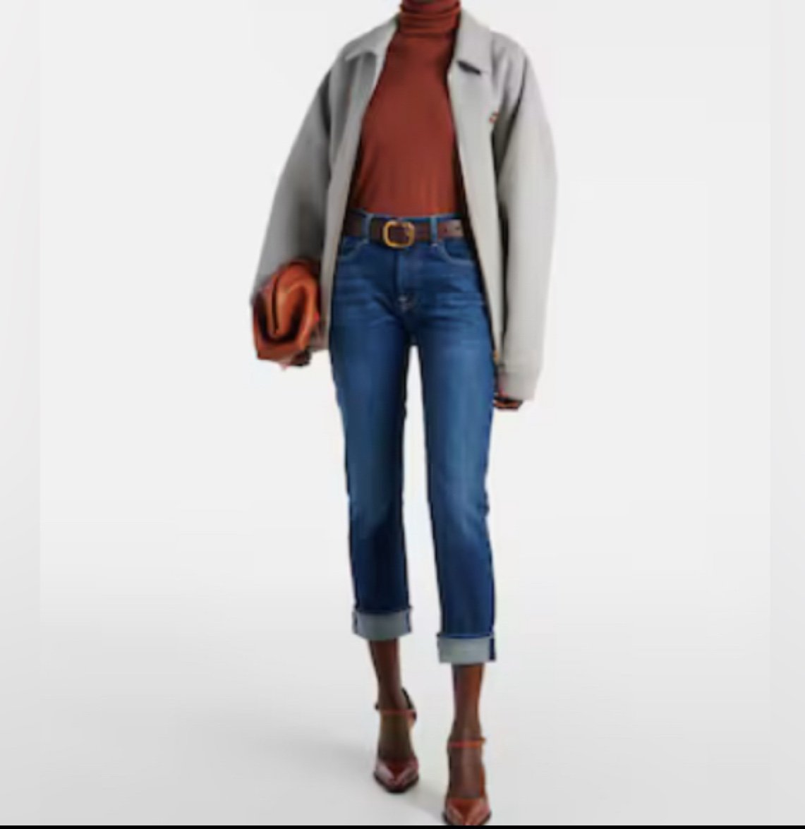 7 For All Mankind crop jeans