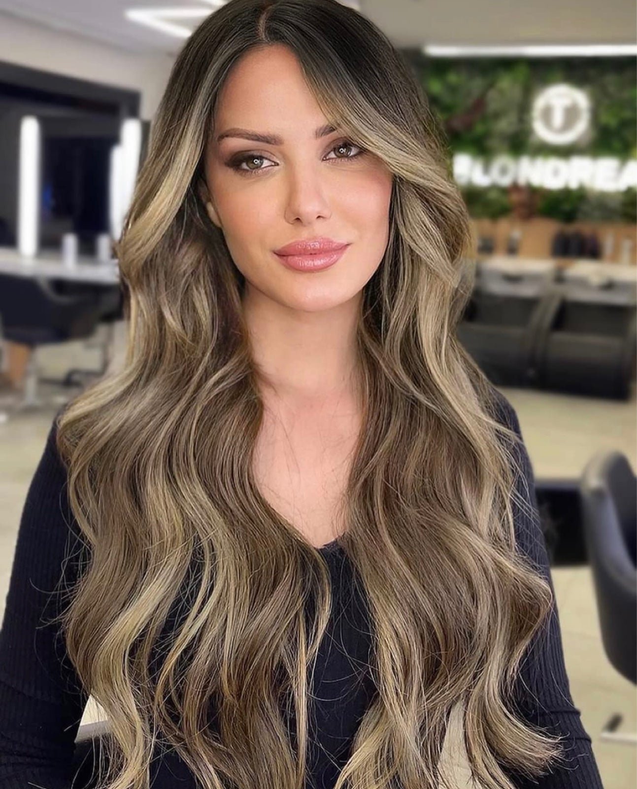 Lace front ash brown /blonde wig..