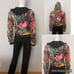 NWT WOMEN REVERSIBLE TRACKSUIT 2pc SET JACKET/PANTS LOUGEWEAR DOUBLE-SIDED HOOD