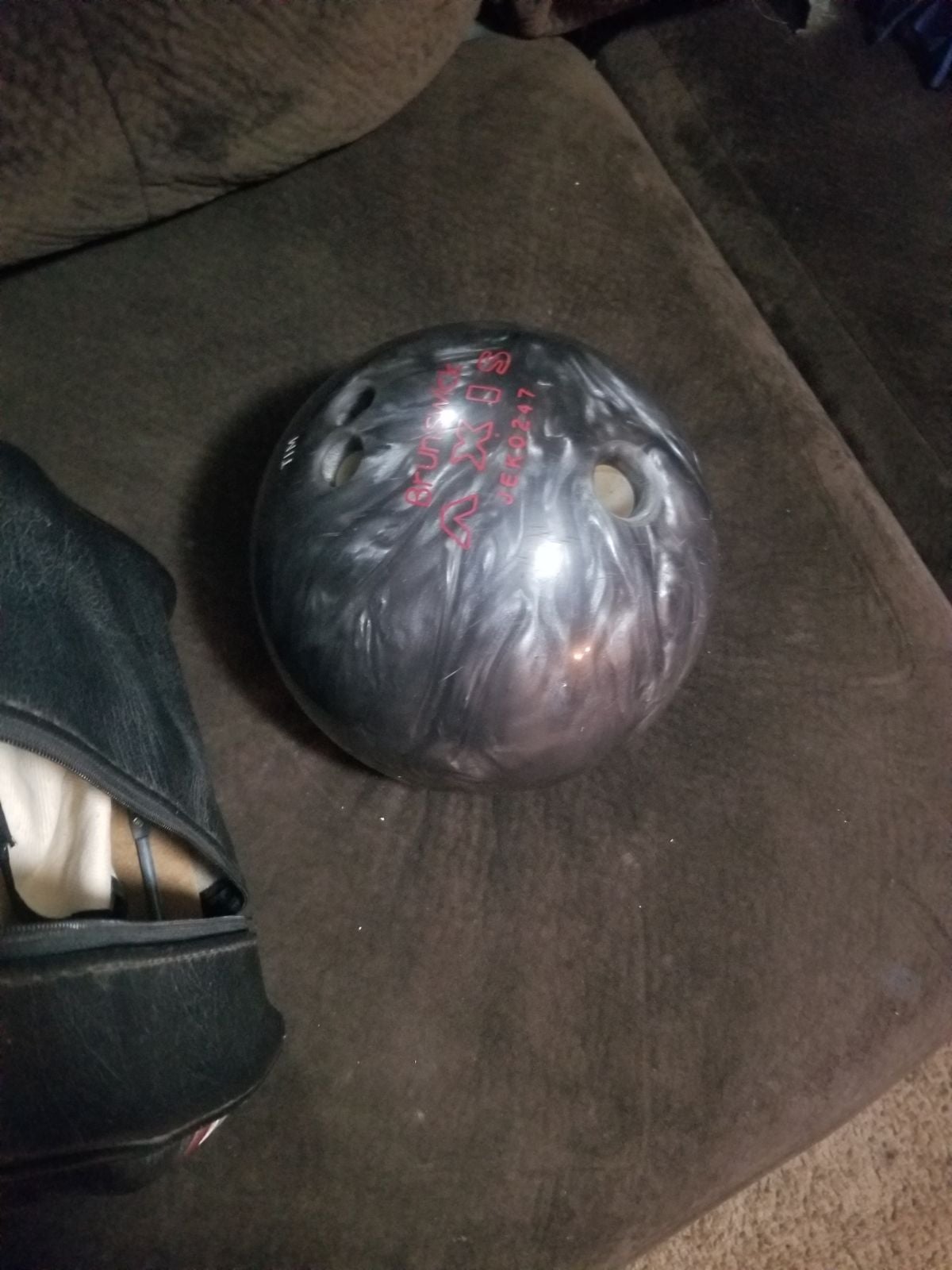 Bowling ball set