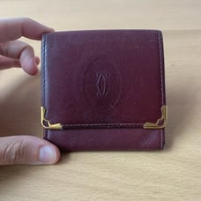 Vintage Cartier Must De Cartier Coin Pouch