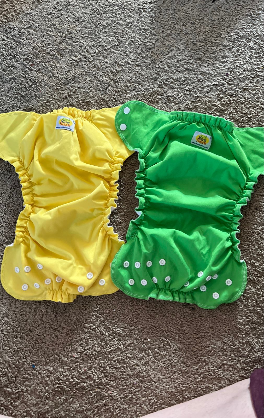 cloth diapers like Applecheeks