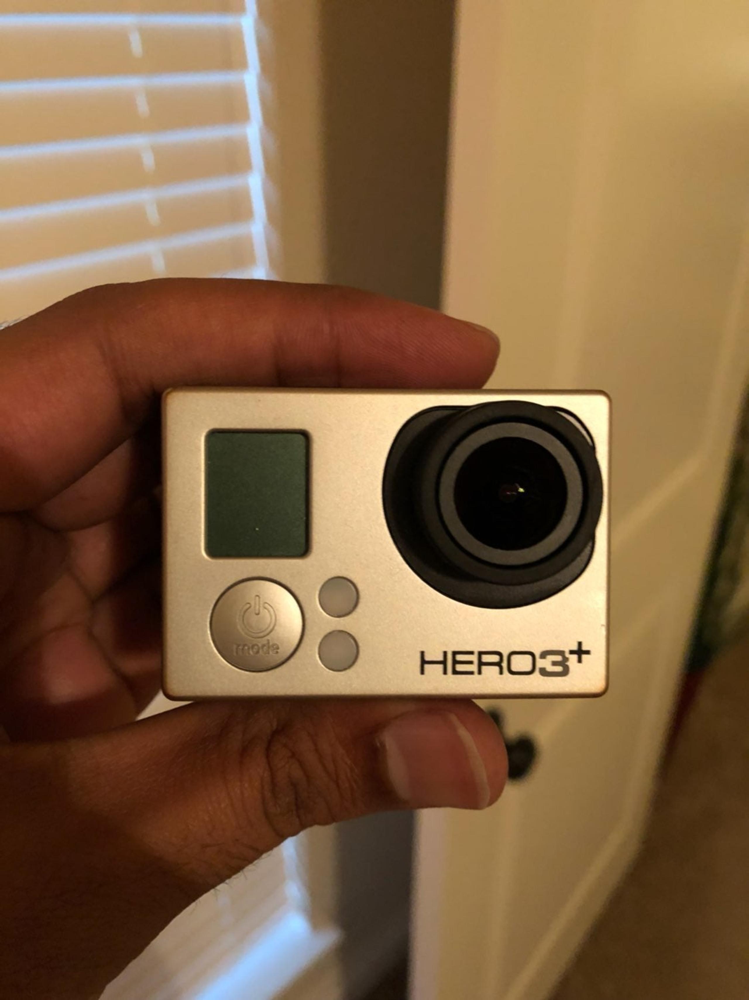 GoPro Hero 3+ Silver With Extra Bacpac