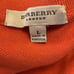 BURBERRY MENS POLO SHIRT ORANGE SIZE L