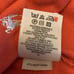 BURBERRY MENS POLO SHIRT ORANGE SIZE L