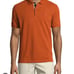 BURBERRY MENS POLO SHIRT ORANGE SIZE L