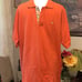 BURBERRY MENS POLO SHIRT ORANGE SIZE L