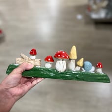 Mushrooms candle holder !