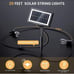 29FT Solar Outdoor Lights