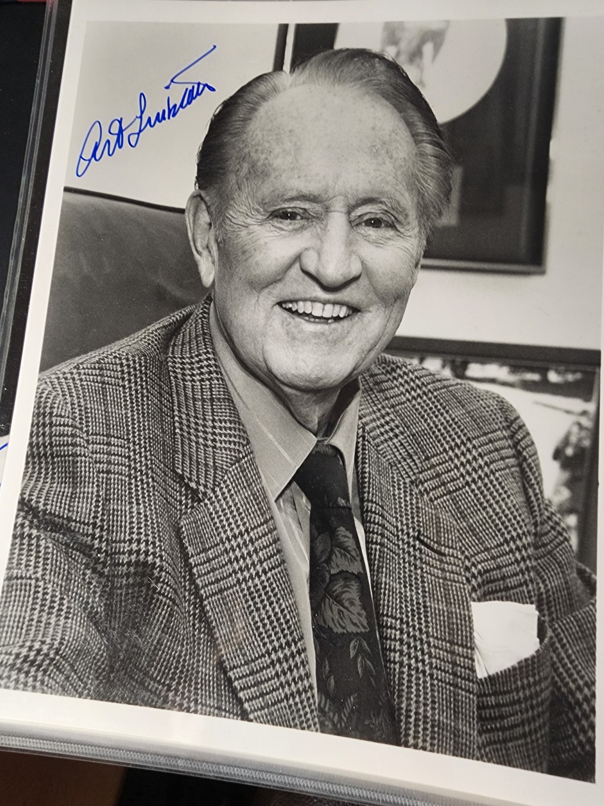 Art Linkletter Autographed 8x10 Kids Say the Darndest Things Fame w/coa