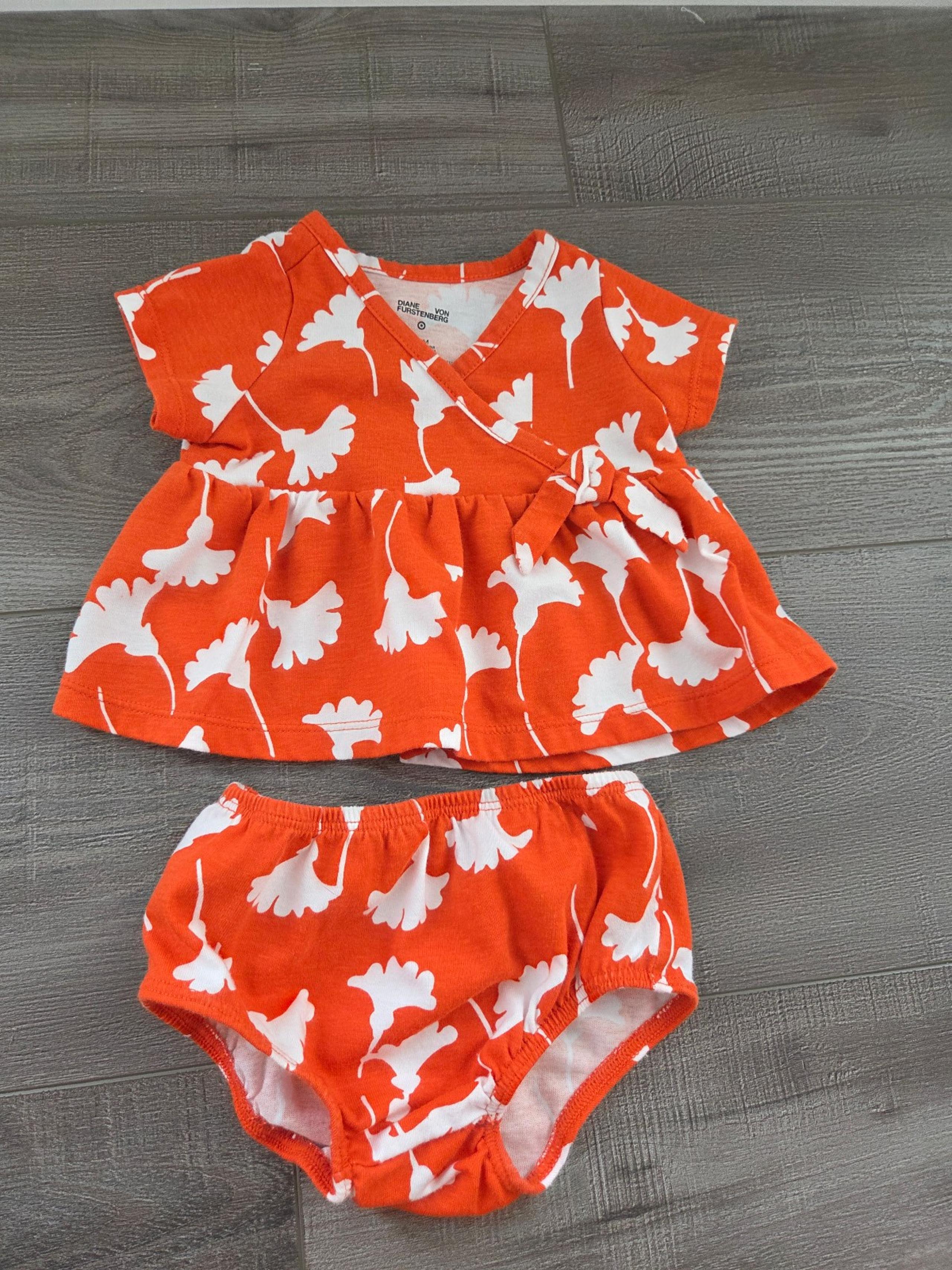 Diane Von Furstenberg baby girl outfit 0-3 mos