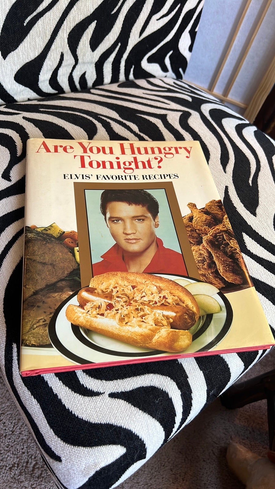 Elvis Are You Hungry Tonight Cookbook Elvis’ Favorite Foods Collectors Item