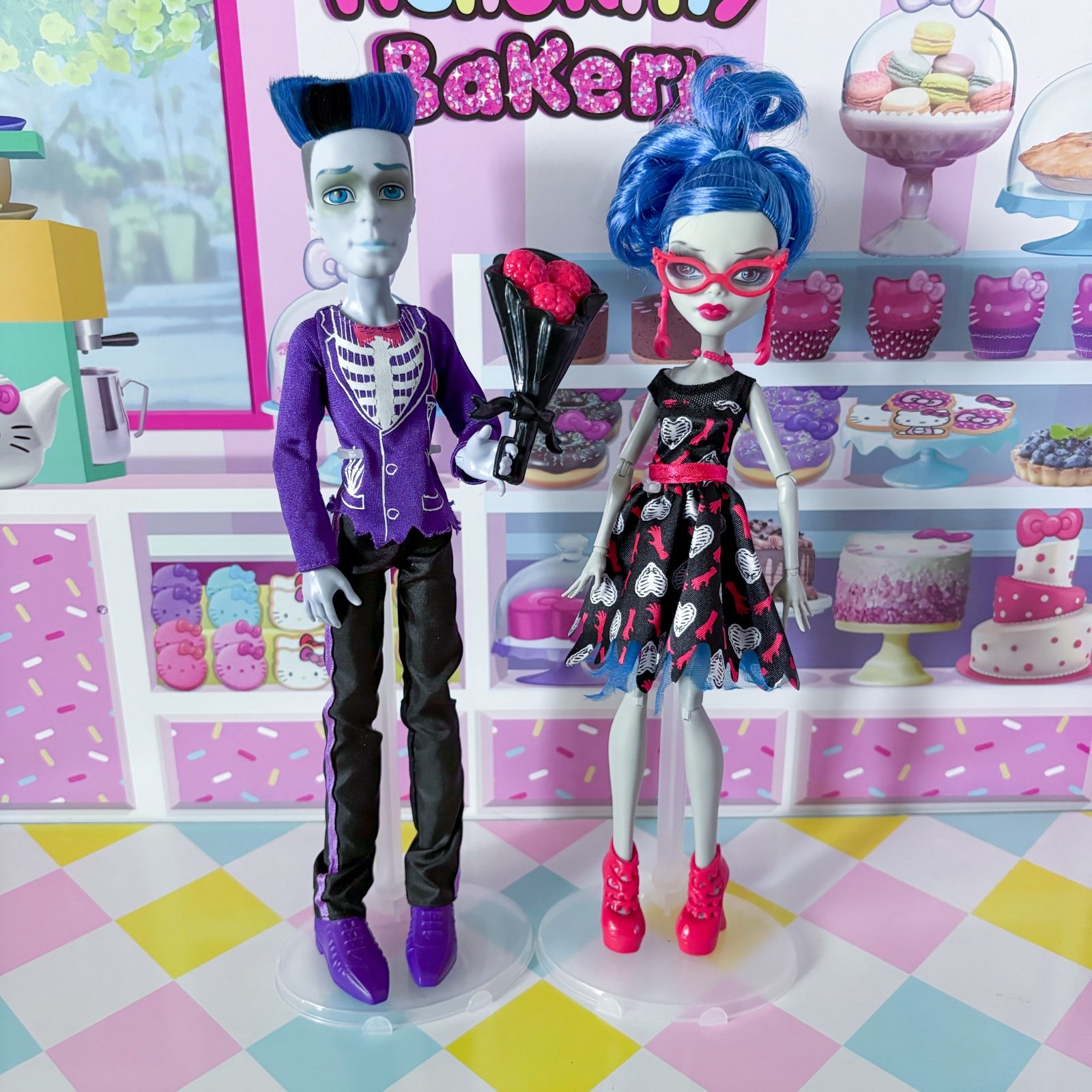 Love’s Not Dead Slo Mo and Ghoulia Monster High Doll Set of 2