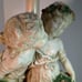 Children boy and girl love playing this plaster chalk table lamp