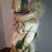 Children boy and girl love playing this plaster chalk table lamp