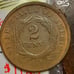 1864 2c Error Rim US Mint Coin