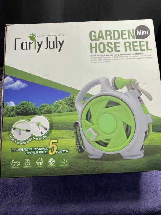 Early July Mini Garden Hose Reel