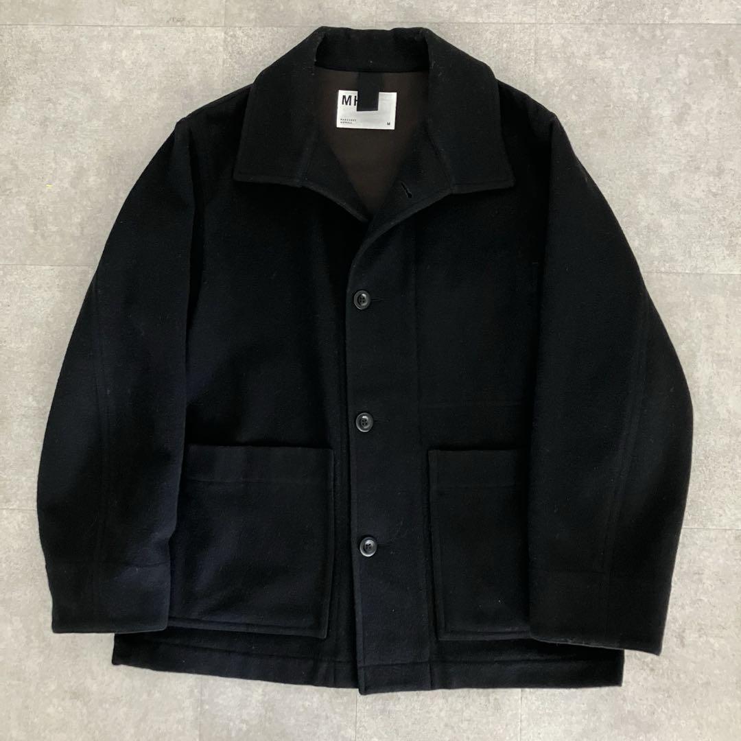 人気ブランド新作豊富 WOOL SHETLAND FELTED MHL. JKT/M/Made Wool Japan in ジャケット・アウター