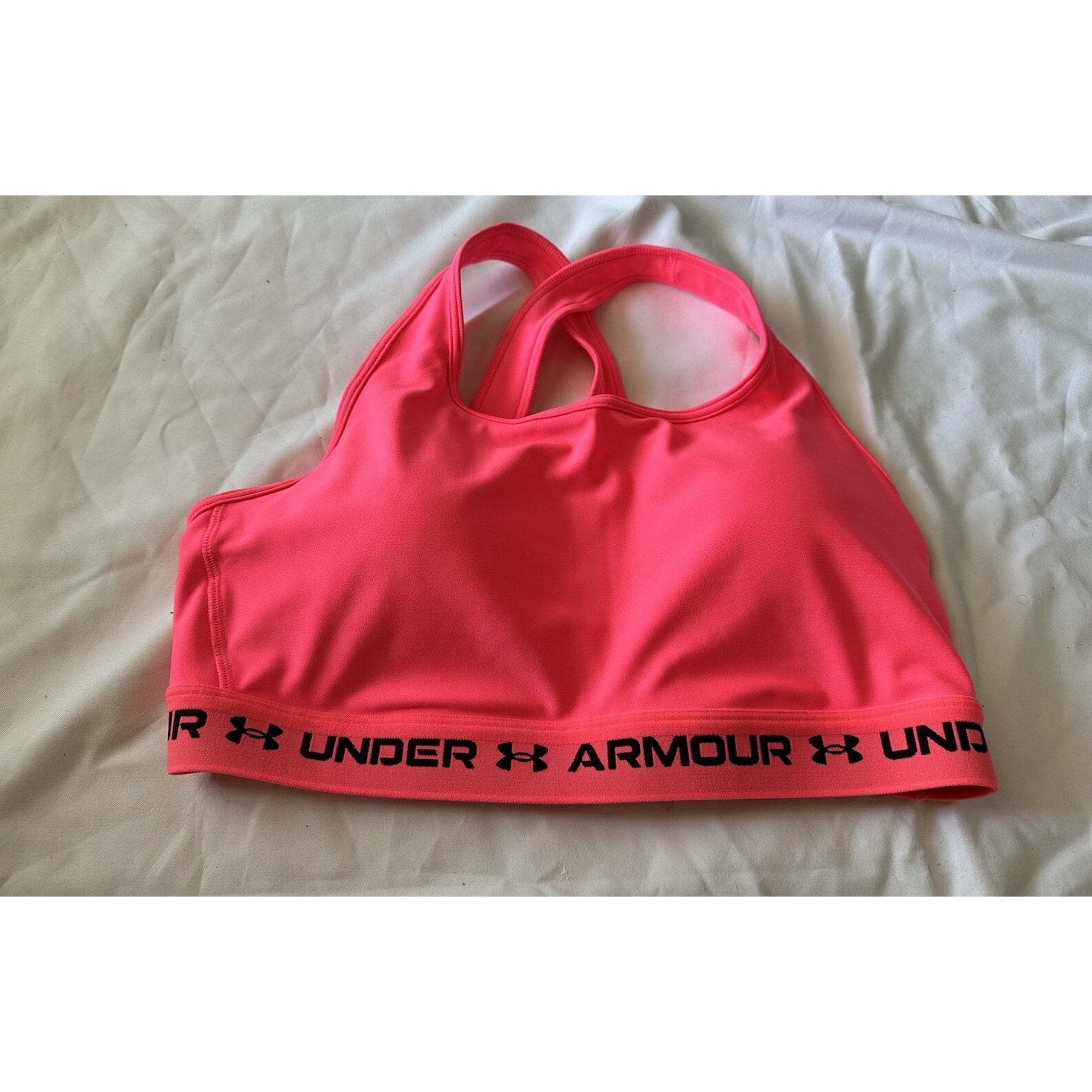 UNDER ARMOUR women's Infinity Fitted Crossback Sports Bra, XLg