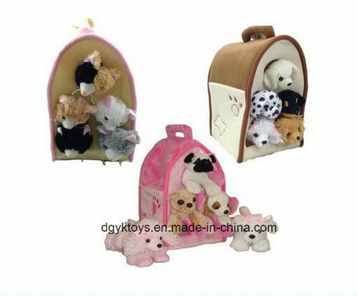 Plush Animal Toy store with Lovely House