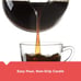 12-Cup Coffee Maker with Easy On/Off Switch, Easy Pour, Non-Drip