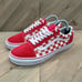 Vans Old Skool Red Checkerboard Skateboard Sneakers Womens Size 9 Unisex Shoes